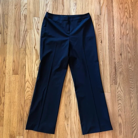 Lafayette 148 sz 10wool trousers zip fly wide leg excellent condition work wear - Picture 1 of 9